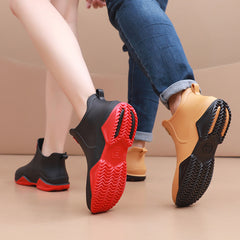 Rain Boots Round Toe Comfortable Unisex