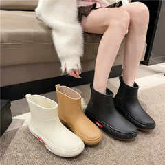 Waterproof Anti-slip Outdoor Rain Boots Women's Footwear