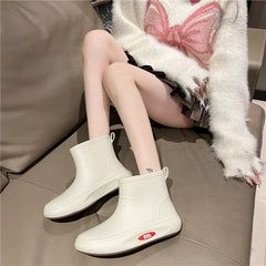 Waterproof Anti-slip Outdoor Rain Boots Women's Footwear