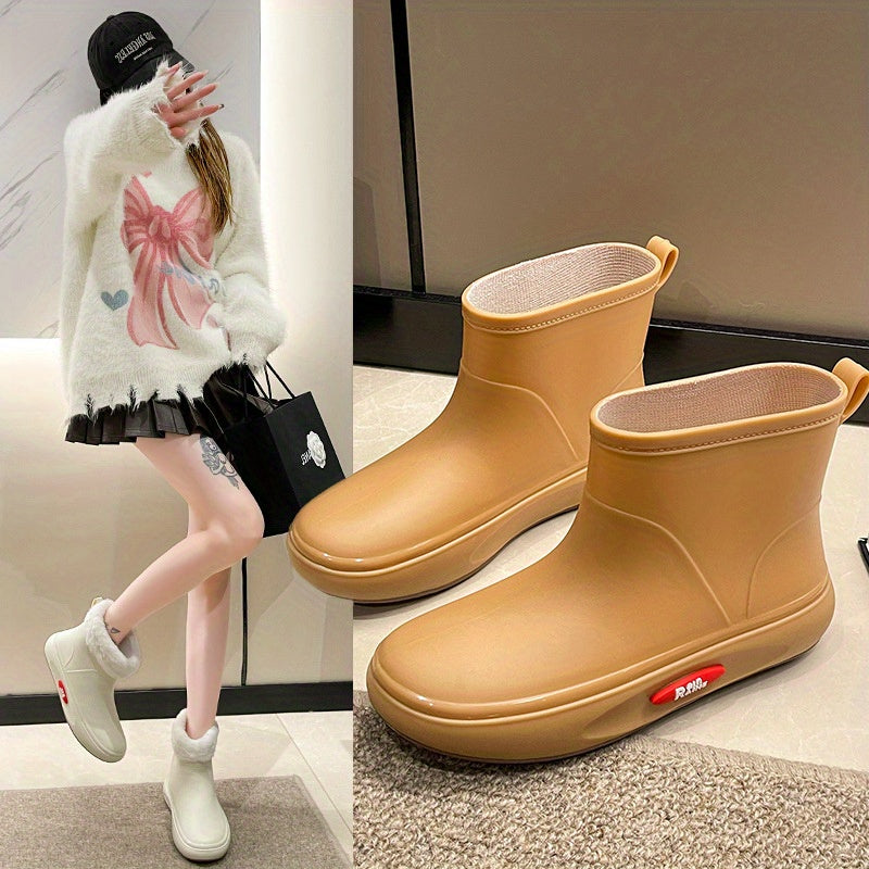 Waterproof Anti-slip Outdoor Rain Boots Women's Footwear
