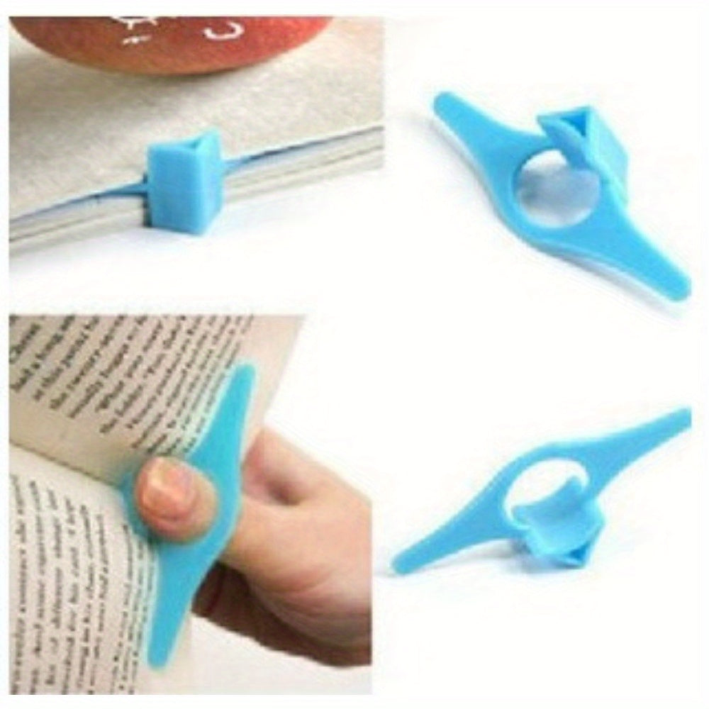 Random Colors Thumb Book Brace Reading Device Bookmark Stationery Gift