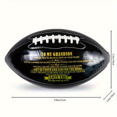 Grandson Printed Football With Pump Outdoor Training