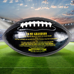 Grandson Printed Football With Pump Outdoor Training
