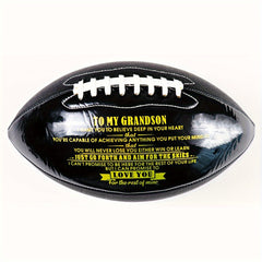 Grandson Printed Football With Pump Outdoor Training