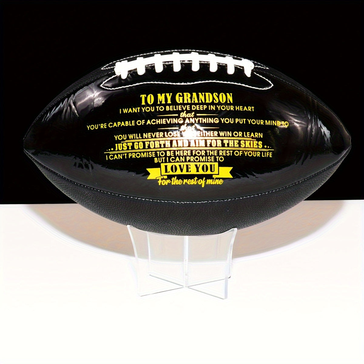 Grandson Printed Football With Pump Outdoor Training