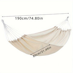 Outdoor Hammock Swing Summer Camping Household Indoor Single Hammock