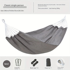 Outdoor Hammock Swing Summer Camping Household Indoor Single Hammock