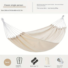 Outdoor Hammock Swing Summer Camping Household Indoor Single Hammock