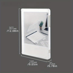 Transparent Document Storage Box Contract Paper Office Supplies Folder