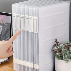 Transparent Document Storage Box Contract Paper Office Supplies Folder