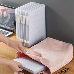 Transparent Document Storage Box Contract Paper Office Supplies Folder