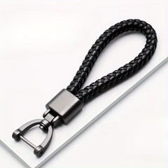 Braided Rope Keychain Jewelry Pendant Zinc Alloy Keychain