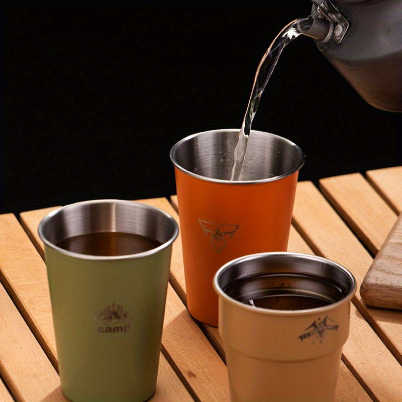 Stainless Steel Outdoor Cup Minimalist Portable Water Cup