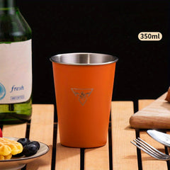 Stainless Steel Outdoor Cup Minimalist Portable Water Cup