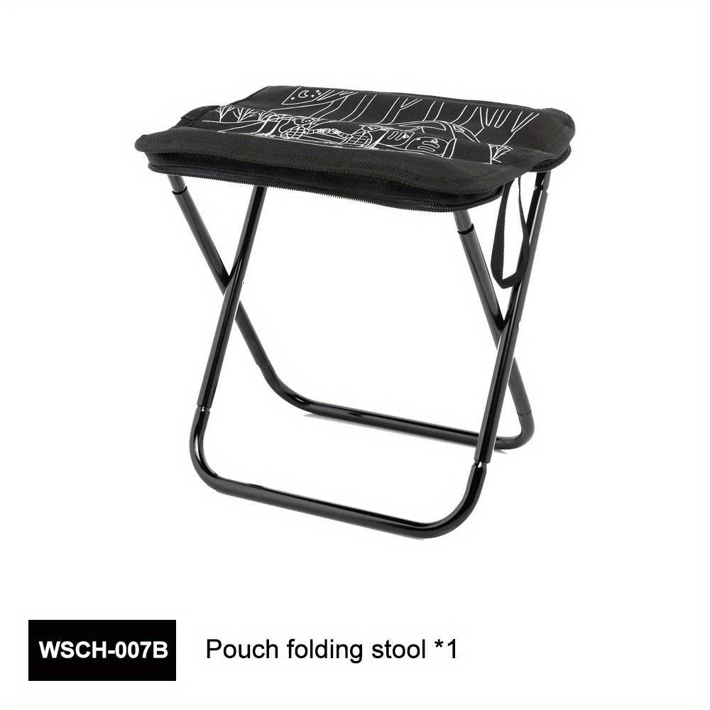Widesea Foldable Stool For Camping Hiking Travel Outdoor Fishing