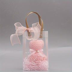 Frosted Teddy Bear Towel Wedding Bridesmaid Gift