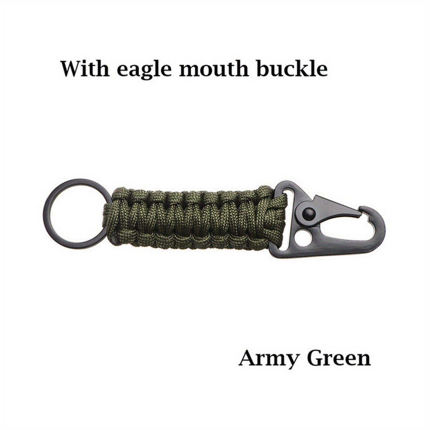 Men's Outdoor Lanyard Keychain Bottle Opener Survival Tool