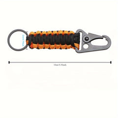 Men's Outdoor Lanyard Keychain Bottle Opener Survival Tool