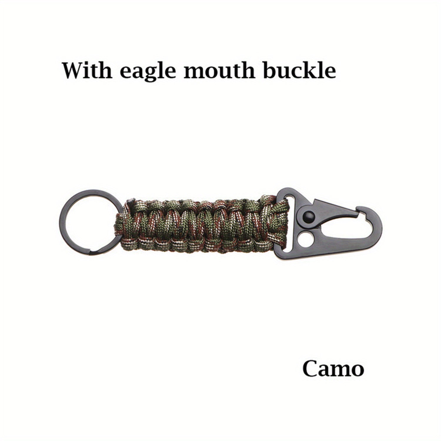 Men's Outdoor Lanyard Keychain Bottle Opener Survival Tool