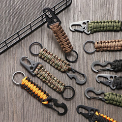 Men's Outdoor Lanyard Keychain Bottle Opener Survival Tool