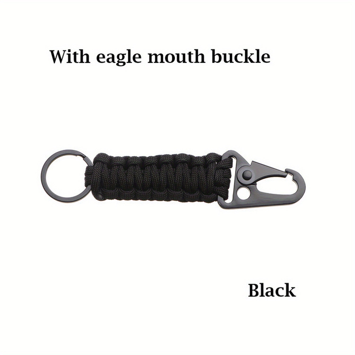 Men's Outdoor Lanyard Keychain Bottle Opener Survival Tool
