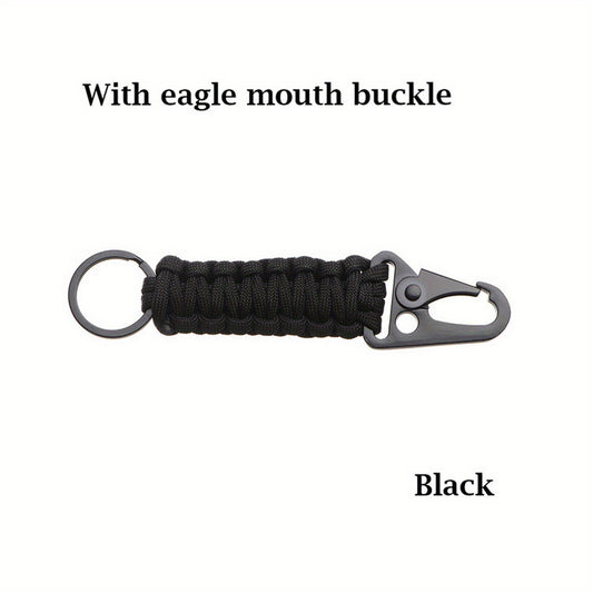 Men's Outdoor Lanyard Keychain Bottle Opener Survival Tool