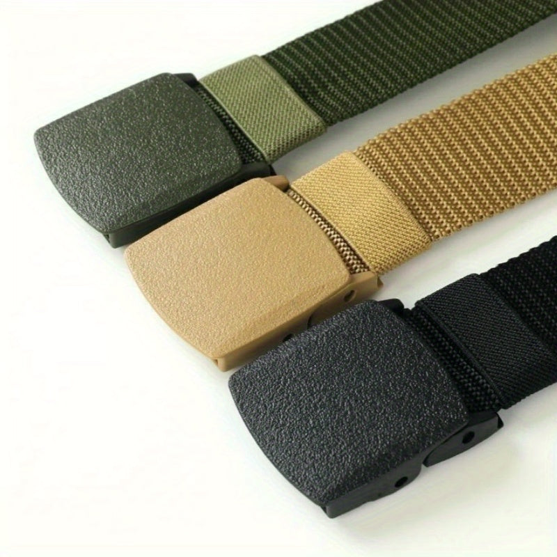 Nylon Adjustable Buckle Waist Belt Outdoor Travel Belt