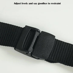 Nylon Adjustable Buckle Waist Belt Outdoor Travel Belt