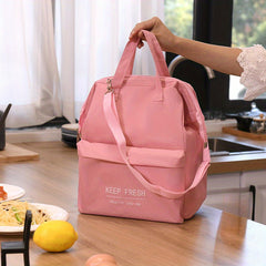 Thermal Insulated Lunch Box Bag Waterproof Aluminum Foil
