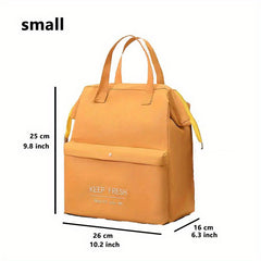 Thermal Insulated Lunch Box Bag Waterproof Aluminum Foil