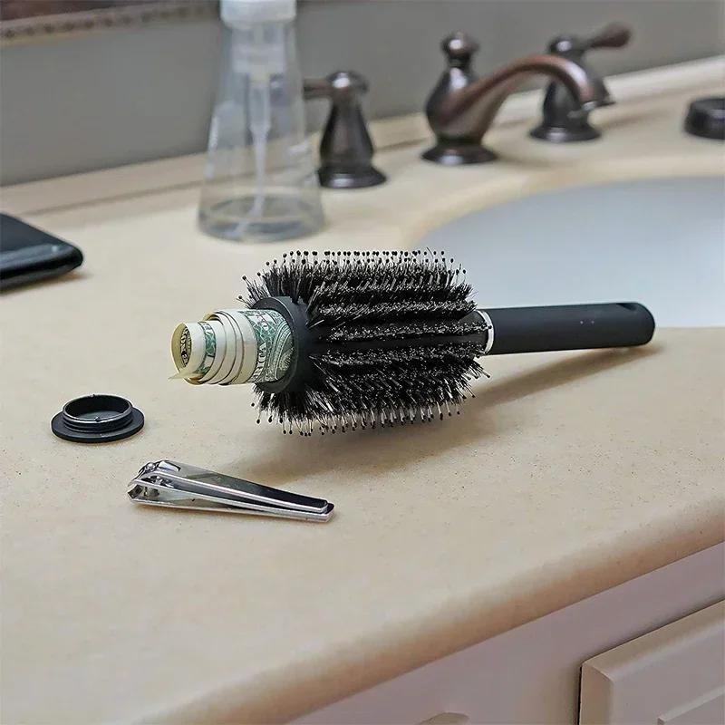 Hair Brush Comb Diversion Safe Hidden Compartment for Travel or Home