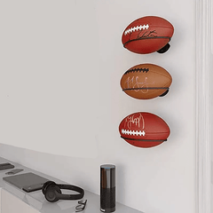 Rugby Display Rack Wall Holder for Living Room Bedroom