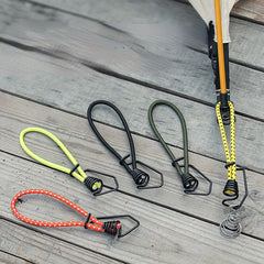 5pcs Tent Elastic Rope Bungee Cord Hooks for Camping, Boats, and Luggage