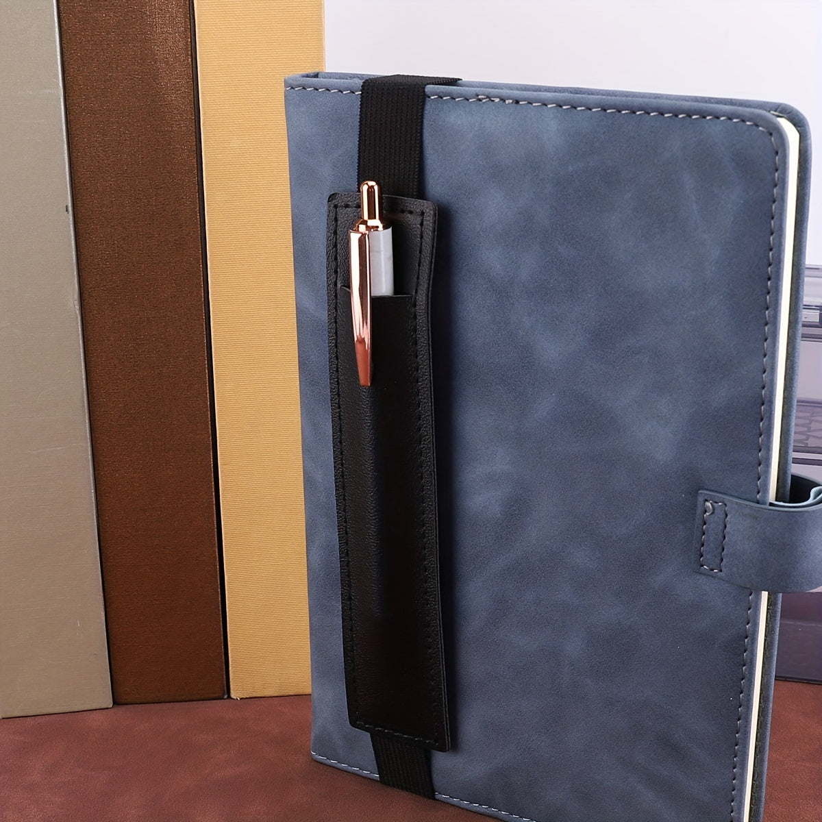 2pcs Notebook Pen Cover Pen Storage Holder