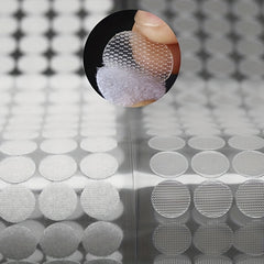 Self Adhesive Dots Hook & Loop Sticky Back Coins 10mm 108pairs 15mm 102pairs 20m