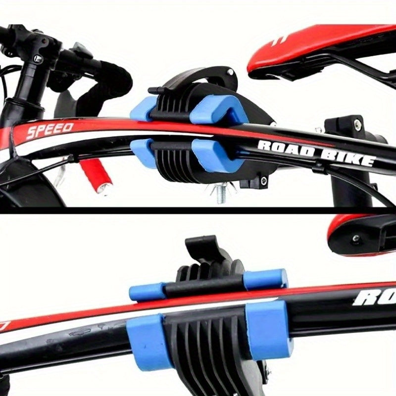 Space Saving Wall Mount Bike Rack with Clamped Parking Stands