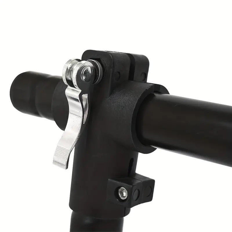 Space Saving Wall Mount Bike Rack with Clamped Parking Stands