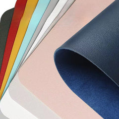 Faux Leather Mouse Pad Small Plain Mouse Pad for Computer and Office