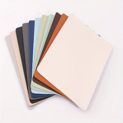 Faux Leather Mouse Pad Small Plain Mouse Pad for Computer and Office