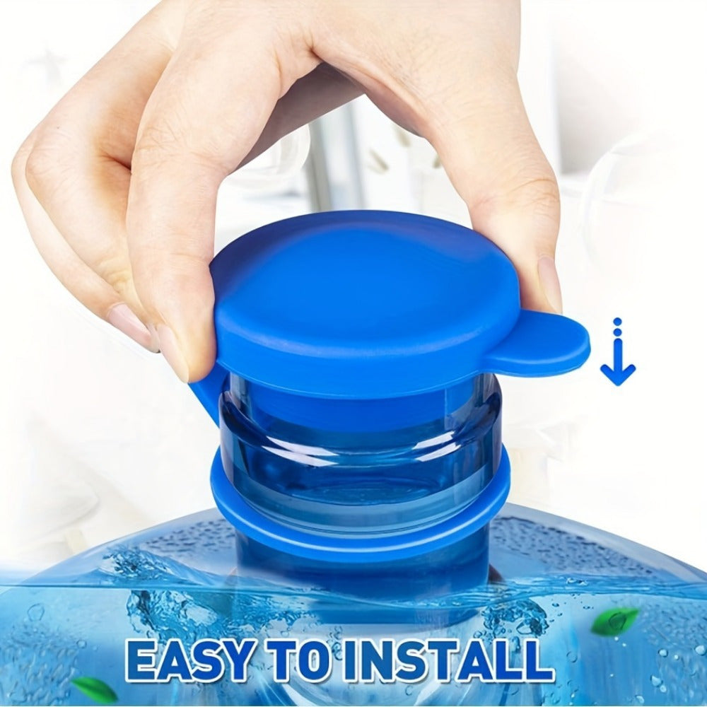 3pcs Mineral Water Bucket Lid Purified Water Bottle Silicone Seal Lid