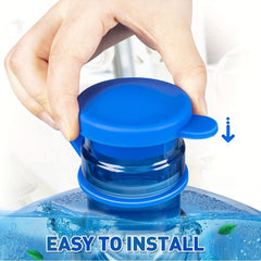 3pcs Mineral Water Bucket Lid Purified Water Bottle Silicone Seal Lid
