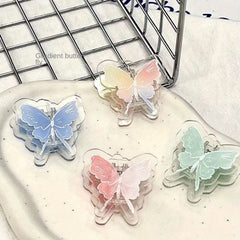 Gradient Butterfly Acrylic Clip Sticky Notes Clip