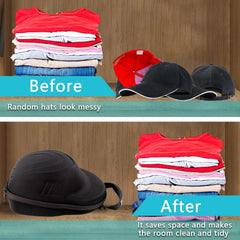 Baseball Cap Hat Storage Bag With Adjustable Shoulder Strap