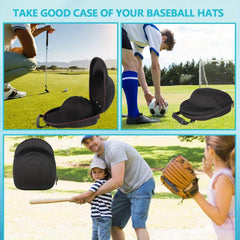 Baseball Cap Hat Storage Bag With Adjustable Shoulder Strap