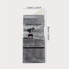 5pcs Outdoor Emergency Urinate Bags for Travel Mini Mobile Toilet