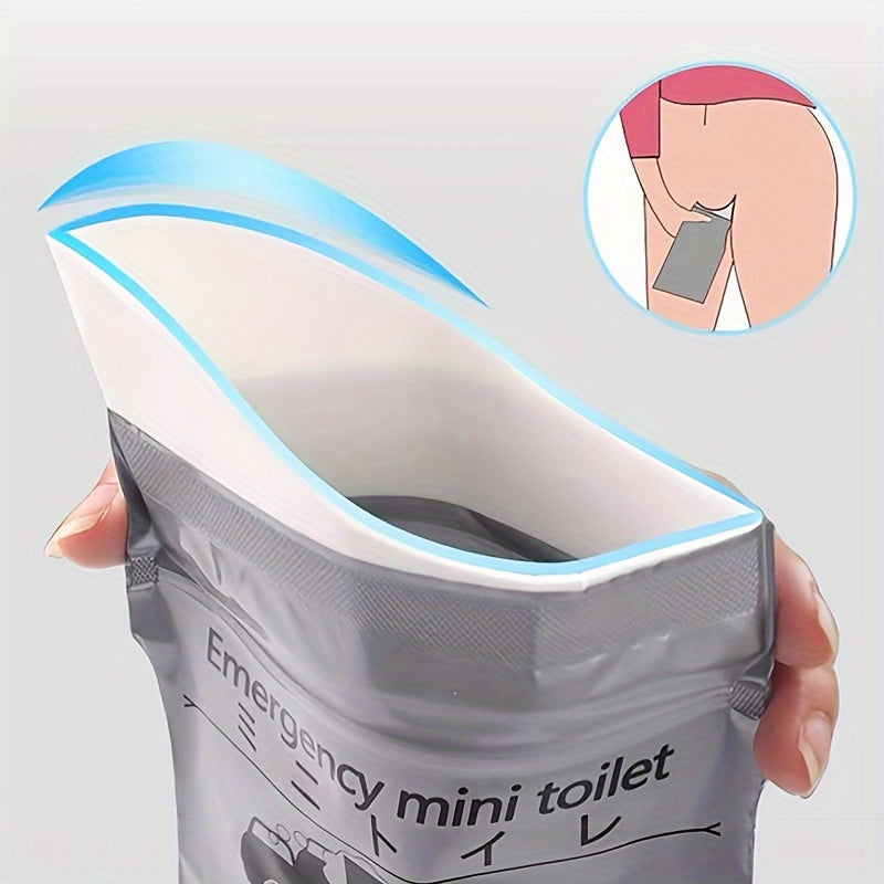5pcs Outdoor Emergency Urinate Bags for Travel Mini Mobile Toilet