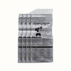5pcs Outdoor Emergency Urinate Bags for Travel Mini Mobile Toilet