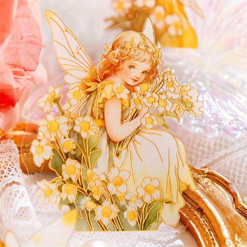 30pcs Fairy Sticker Bag Waterproof Cup Scrapbook Prize