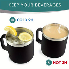 Insulated Coffee Mug Stainless Steel Travel Mug 14 Oz