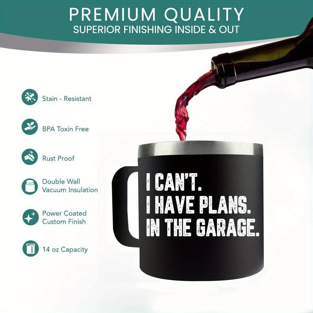 Insulated Coffee Mug Stainless Steel Travel Mug 14 Oz